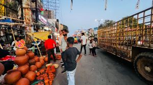  टीम प्रहरी  निगम नगर निवेश  द्वारा मुख्य मार्गो को अतिक्रमण मुक्त करवाकर यातायात सुगम बनाने कार्यवाही जारी 