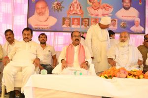 संत समागम में शामिल हुए उप मुख्यमंत्री साव