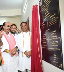 मुख्यमंत्री साय ने मुंगेली प्रेस क्लब के नवनिर्मित भवन का किया लोकार्पण, पत्रकारों को दी बधाई