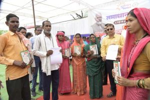 जोंधरा समाधान शिविर में 4723 हितग्राही हुए योजनाओं से लाभान्वित