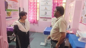  स्वास्थ्य विभाग कीआयुक्त सह संचालक  डाक्टर प्रियंका शुक्ला ने स्वास्थ्य केंद्रों का किया निरीक्षण