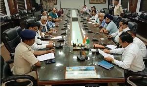  बिलासपुर जिला स्तरीय शांति समिति की बैठक संपन्न