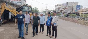 आयुक्त ने नाले से गंदे पानी के स्थायी सुगम निकास करने के दिए निर्देश 