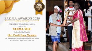  गढ़बेंगाल के पंडीराम मंडावी को पद्मश्री सम्मान, मुख्यमंत्री ने दी शुभकामनाएं