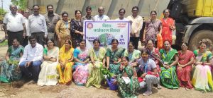 पर्यावरण दिवस पर वाहन शाखा विभाग व माताधाम मंदिर परिसर में वृक्षारोपण