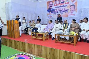  डबल इंजन से दोगुनी गति से हो रहा विकास :  अरुण साव