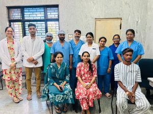  सिम्स में पहली बार हुआ आंख के तिरछेपन का सफल ऑपरेशन