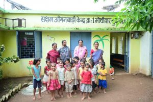  आंगनबाड़ी केंद्रों में बचपन खिल उठा - प्ले स्कूल की तर्ज पर संवर रहा भविष्य