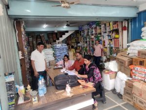  खाद्य एवं औषधि विभाग की टीम ने मारा छापा