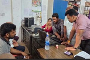  एग्रीस्टेक पोर्टल में कृषक जोड़ो अभियान के तहत कृषकों का किया जा रहा पंजीयन