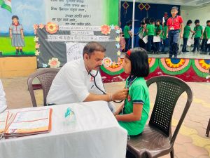 प्रोजेक्ट धड़कन के तहत दूसरे दिन केंद्रीय विद्यालय-2 में 257 बच्चों की स्क्रीनिंग की गई प्रोजेक्ट धड़कन के तहत दूसरे दिन केंद्रीय विद्यालय-2 में 257 बच्चों की स्क्रीनिंग की गई