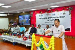 स्पेशल ओलंपिक के तहत राष्ट्रीय बोच्ची चैंपियनशिप का हुआ भव्य आयोजन स्पेशल ओलंपिक के तहत राष्ट्रीय बोच्ची चैंपियनशिप का हुआ भव्य आयोजन