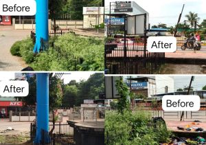 अनुपम गार्डन के पास गंदगी की शिकायत मिलने पर निगम ने की तुरंत कार्यवाही अनुपम गार्डन के पास गंदगी की शिकायत मिलने पर निगम ने की तुरंत कार्यवाही