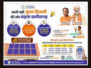 छत्तीसगढ़ की पुनरीक्षित हॉफ बिजली बिल योजना से 31 लाख सामान्य और कमजोर वर्ग के उपभोक्ताओं को मिलेगा पूर्ववत लाभ छत्तीसगढ़ की पुनरीक्षित हॉफ बिजली बिल योजना से 31 लाख सामान्य और कमजोर वर्ग के उपभोक्ताओं को मिलेगा पूर्ववत लाभ