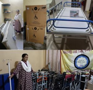 स्व. कमल नारायण शर्मा की स्मृति में चिकित्सा उपकरण बैंक को मिले नए उपकरण स्व. कमल नारायण शर्मा की स्मृति में चिकित्सा उपकरण बैंक को मिले नए उपकरण