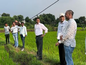 जिला पंचायत सीईओ ने सत्य साईं एफपीओ और 'प्रोजेक्ट नैनो' का किया निरीक्षण