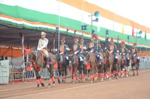  हर्षाेल्लास के साथ मनाया जाएगा स्वतंत्रता दिवस, पुलिस परेड ग्राउंड पर आज हुई फाइनल फुल ड्रेस रिहर्सल