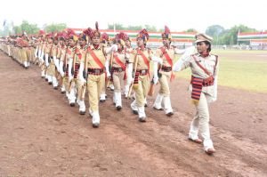  स्वतंत्रता दिवस आयोजन के लिए किया गया अंतिम पूर्वाभ्यास