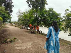 महापौर के निर्देश पर नगर निगम स्वास्थ्य विभाग ने विशेष सफाई गैंग भेजकर महादेवघाट की लगातार एक सप्ताह सफाई करवाकर स्वच्छता कायम की महापौर के निर्देश पर नगर निगम स्वास्थ्य विभाग ने विशेष सफाई गैंग भेजकर महादेवघाट की लगातार एक सप्ताह सफाई करवाकर स्वच्छता कायम की