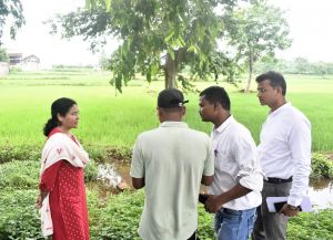  बालोद जिले में डिजिटल फसल सर्वेक्षण कार्य प्रारंभ 