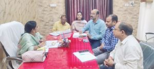 निगम स्वास्थ्य विभाग अध्यक्ष गायत्री सुनील चंद्राकर ने रामकी कंपनी की बैठक लेकर दिये निर्देश निगम स्वास्थ्य विभाग अध्यक्ष गायत्री सुनील चंद्राकर ने रामकी कंपनी की बैठक लेकर दिये निर्देश