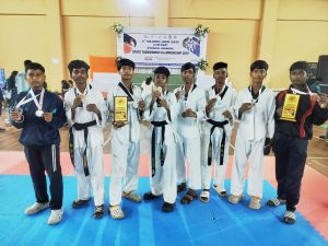 एकलव्य खेल अकादमी के ताइक्वांडो खिलाड़ियों का नेशनल में चयन एकलव्य खेल अकादमी के ताइक्वांडो खिलाड़ियों का नेशनल में चयन