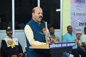 कृषि विश्वविद्यालय में उल्हासपूर्ण माहौल में मनाया गया राष्ट्रीय खेल दिवस