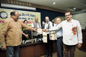  प्रो. हुलास पाठक को स्वर्गीय डॉ. मणिशंकर शर्मा स्मृति  'कृषि रत्न सम्मान'