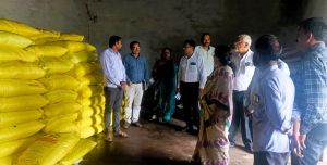  कृषि विभाग की राज्य स्तरीय टीम ने जिले में विभिन्न सहकारी समितियों एवं गतिविधियों का किया औचक निरीक्षण