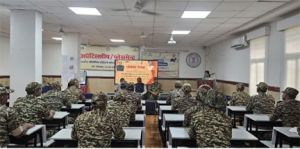 प्रोजेक्ट "तेजस" के अंतर्गत सीआरपीएफ जवानों को दिया जा रहा प्रशिक्षण