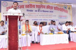  खेल प्रतियोगिता में सभी खिलाड़ी अपनी बेहतरीन खेल प्रतिभा का करें प्रदर्शन : महापौर मधुसूदन यादव