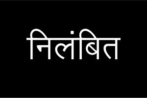  डिजिटल सर्वेक्षण कार्य में लापरवाही पर पटवारी निलंबित