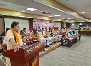  रायपुर शहर जिला की सेवा पखवाड़ा कार्यशाला संपन्न 