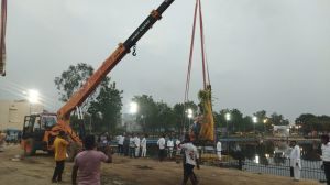  महादेवघाट के पास विसर्जन कुण्ड में अब तक  4080 छोटी और 1851 बड़ी श्रीगणेश मूर्तियों का श्रद्धापूर्ण विसर्जन