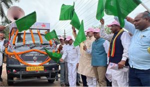  वन मंत्री ने पीएम सूर्य घर योजना जागरूकता रथ को हरी झंडी दिखाकर किया रवाना