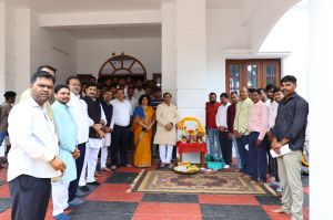  भाजपा ने की शिल्पकार भगवान विश्वकर्मा की पूजा