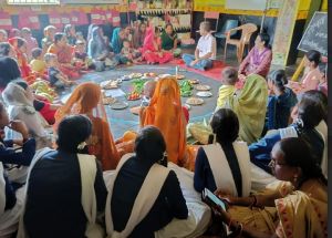  राष्ट्रीय पोषण माह के तहत बिरकोनी में पोषण दिवस एवं खट्टी में बाल संदर्भ शिविर आयोजित