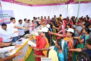  बेलपान मंदिर परिसर में चलाया गया स्वच्छता अभियान