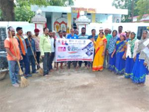 सेवा पखवाड़ा एवं छत्तीसगढ़ रजत महोत्सव के अवसर पर जिले के नगरीय निकायों में जारी है स्वच्छता अभियान