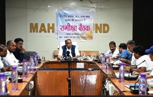  राज्य खाद्य आयोग अध्यक्ष  ने ली विभागीय समीक्षा बैठक