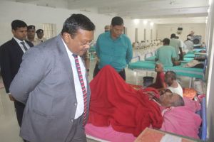 प्रधान जिला एवं सत्र न्यायाधीश द्वारा केन्द्रीय जेल दुर्ग का किया गया निरीक्षण प्रधान जिला एवं सत्र न्यायाधीश द्वारा केन्द्रीय जेल दुर्ग का किया गया निरीक्षण