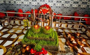 टेकारी के शीतला व काली मंदिर में शारदीय नवरात्रि की धूम टेकारी के शीतला व काली मंदिर में शारदीय नवरात्रि की धूम