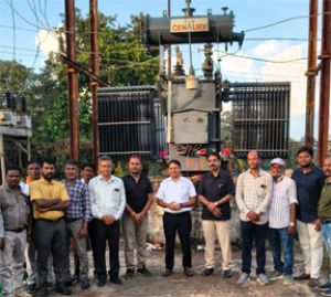 विद्युत उपकेन्द्र बेलोदा में 3.15 एमवीए के पावर ट्रांसफार्मर को 5.0 एमवीए पॉवर ट्रांसफार्मर से बदल कर उपकेंद्र का किया गया क्षमता आवर्धन विद्युत उपकेन्द्र बेलोदा में 3.15 एमवीए के पावर ट्रांसफार्मर को 5.0 एमवीए पॉवर ट्रांसफार्मर से बदल कर उपकेंद्र का किया गया क्षमता आवर्धन