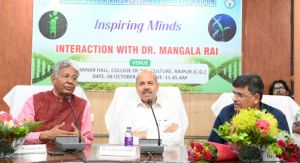 विख्यात कृषि वैज्ञानिक डॉ. मंगला राय ने वैज्ञानिकों एवं विद्यार्थियों का किया मार्गदर्शन विख्यात कृषि वैज्ञानिक डॉ. मंगला राय ने वैज्ञानिकों एवं विद्यार्थियों का किया मार्गदर्शन