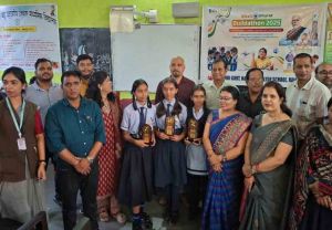 रायगढ़ में विद्यार्थियों ने प्रस्तुत किए प्लास्टिक प्रदूषण पर अभिनव समाधान