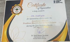 छत्तीसगढ़ प्रधानमंत्री जन आरोग्य योजना के क्रियान्वयन में अव्वल छत्तीसगढ़ प्रधानमंत्री जन आरोग्य योजना के क्रियान्वयन में अव्वल