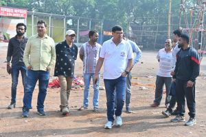 आयुक्त ने पावर हाउस लाल मैदान के पंडाल को हटाने के दिए निर्देश आयुक्त ने पावर हाउस लाल मैदान के पंडाल को हटाने के दिए निर्देश