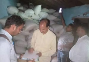  350 बोरी अवैध धान बरामद