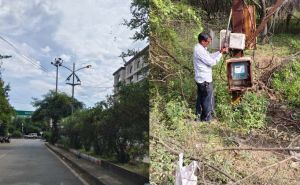 सड्डू विज्ञान केन्द्र मुख्य मार्ग के रोड डिवाइडर की स्ट्रीट लाइटों को सुधारा गया सड्डू विज्ञान केन्द्र मुख्य मार्ग के रोड डिवाइडर की स्ट्रीट लाइटों को सुधारा गया