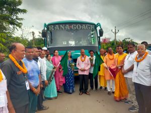 श्री रामलला एवं काशी विश्वनाथ मंदिर के दर्शन के लिए जांजगीर जिले से श्रद्धालुओं का दल रवाना श्री रामलला एवं काशी विश्वनाथ मंदिर के दर्शन के लिए जांजगीर जिले से श्रद्धालुओं का दल रवाना